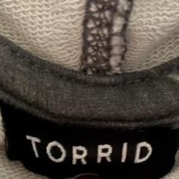 Torrid Floral Zip Up Hoodie - Picture 4 of 5